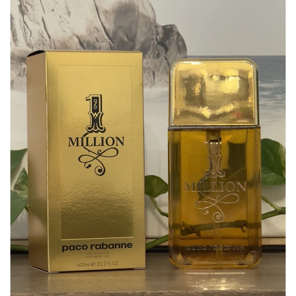 Paco Rabanne 1‎ Million Shower Gel 600 ml / 20.3 oz Jumbo Size New In Box